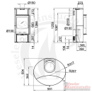 Living Fire by Spartherm - Kaminofen Sino City Porto Blanco
