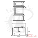 Altech Grande Nobles Complet | Specksteinofen Backfach | 8,6 kW