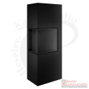 Spartherm Kaminofen - Lungo 2L - Nero - Schamotte =...