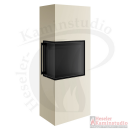Spartherm Kaminofen - Lungo 2L - Magnolie - Schamotte =...