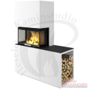 Kaminbausatz Nordpeis Monaco III High IR Super Max