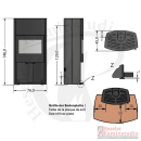 Kaminofen Cera Design Genius [7 kW] - Stahl