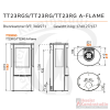 TermaTech Kaminofen | TT23RG A-Flame (Abbrandsteuerung) | 5 kW