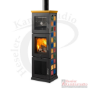 Kaminofen Max Blank Florenz BF - mit Brat- u. Backfach...