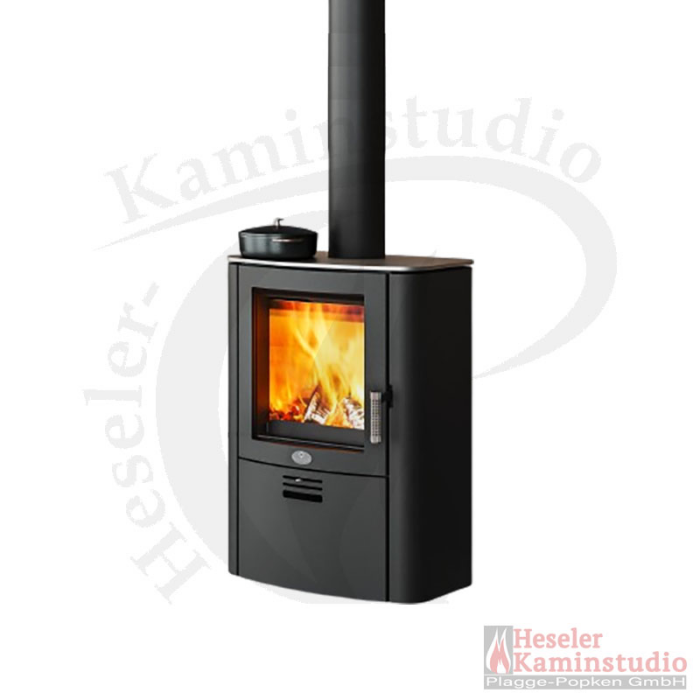 Kaminofen Max Blank Atlanta Cook - stromloser Kombiofen für Holz und Pellet