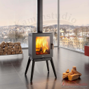 Kaminofen Max Blank Bonn Steel - Hybridofen für Holz...