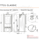 TermaTech Kaminofen | TT21 Classic | 5 kW