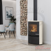 TermaTech Kaminofen | TT22HS-WH Porto White | 7,5 kW