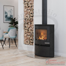 TermaTech Kaminofen | TT22HS Black | 7,5 kW