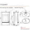 TermaTech Kaminofen | TT22HST Speckstein | 7,5 kW