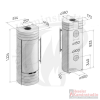 Drooff Aprica 2 Trend SP | Kaminofen mit Speicher | 3 + 6 kW & A+