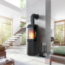 Drooff Brunello 2 S | Kaminofen mit 180° Sichtscheibe | 3-6 kW