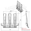NunnaUuni - Ersatzteile - Stehrost 4739 LB zu AG 1 (27,5...