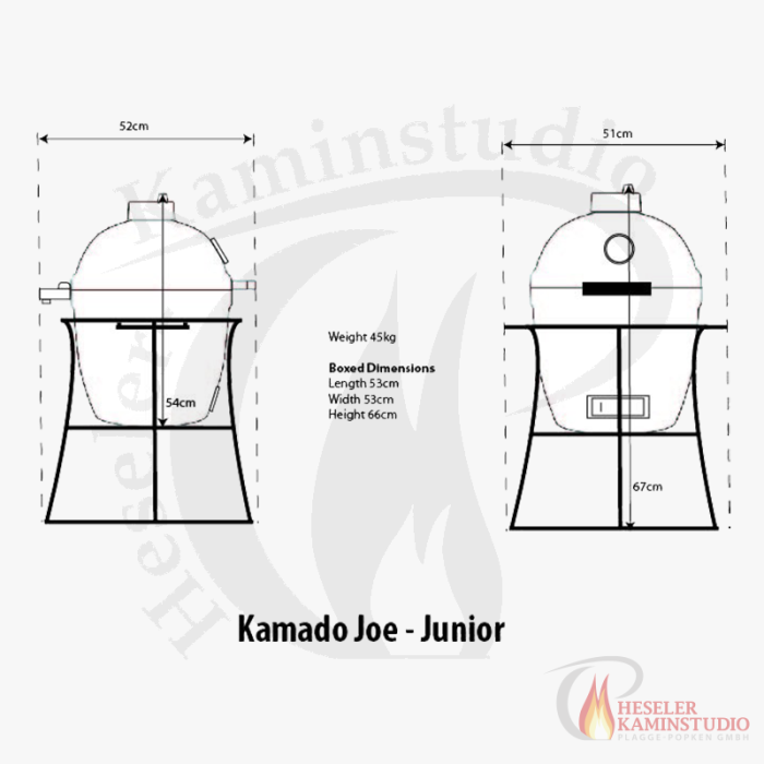 Keramikgrill Kamado Joe - Joe Junior
