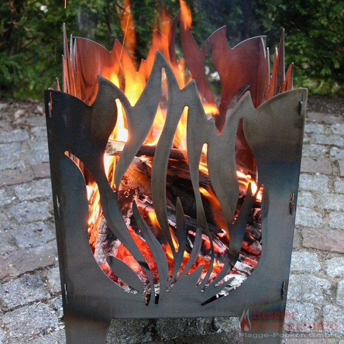 Svenskav Feuerkorb Flamme aus 2 mm hochwertigem Rohstahl