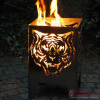 Svenskav Feuerkorb Tiger aus 2 mm hochwertigem Rohstahl