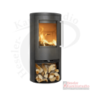 TermaTech Kaminofen | TT21RS Black | Speckstein schwarz...