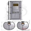 Altech Ecosy Depot | Specksteinofen mit Holzfach | 10 kW
