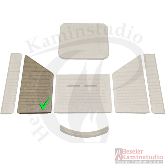 - Seitenstein links - hinten